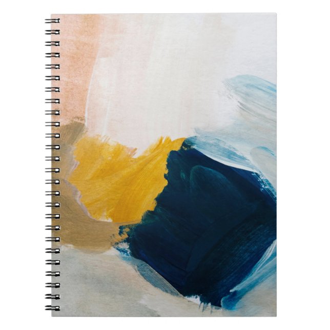 Carnet Abstrait arrière - plan d'art moderne. Peinture gr (Devant)
