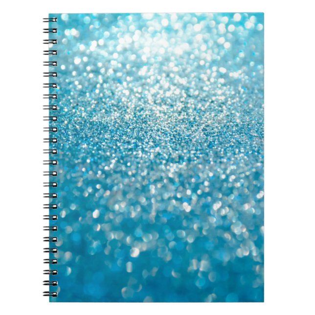 Carnet Abstrait bleu, arrière - plan artistique. (Devant)
