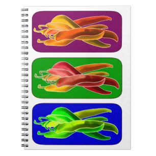 Carnet Abstrait des chiles