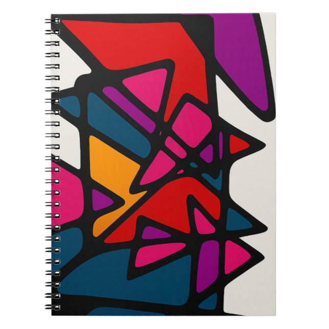 Carnet Abstrait dynamique (Devant)