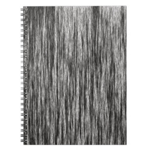 Carnet Abstrait minimaliste moderne noir lignes motif