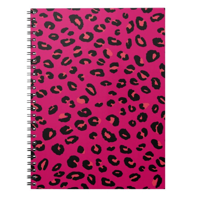 Carnet Abstrait moderne léopard sans couture motif. Amima (Devant)