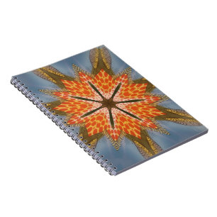 Carnet Abstrait Motif léopard : un effet kaléidoscope