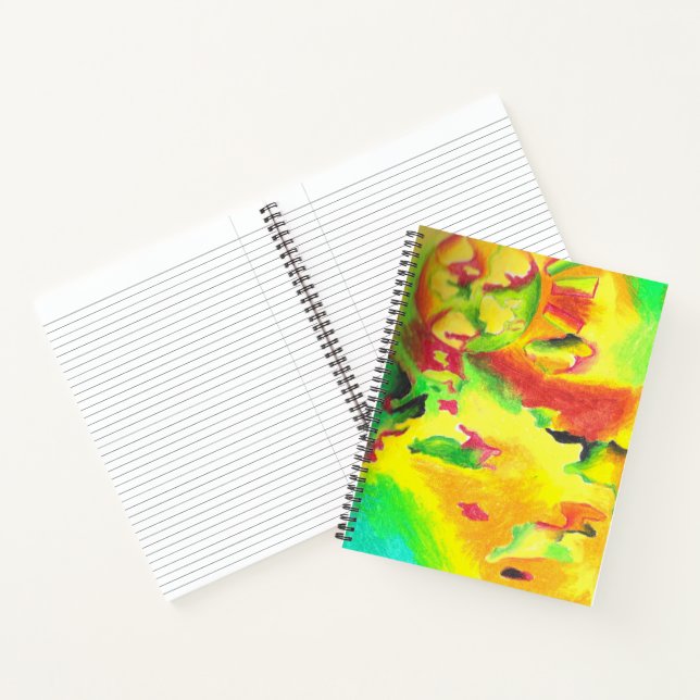 Carnet Abstrait thermique par AnyaC (Intérieur)