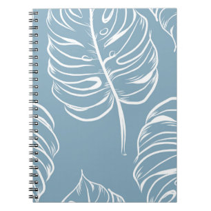 Carnet Abstraite Feuille Tropicale : Verdure transparente