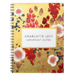 Carnet Abstraite Fleur de cerisier Asie Japon inspiré Art