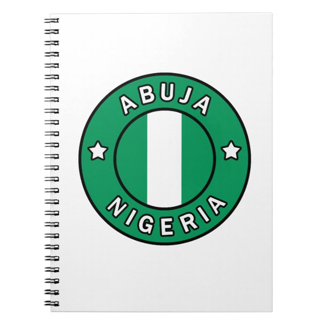 Carnet Abuja Nigeria (Devant)