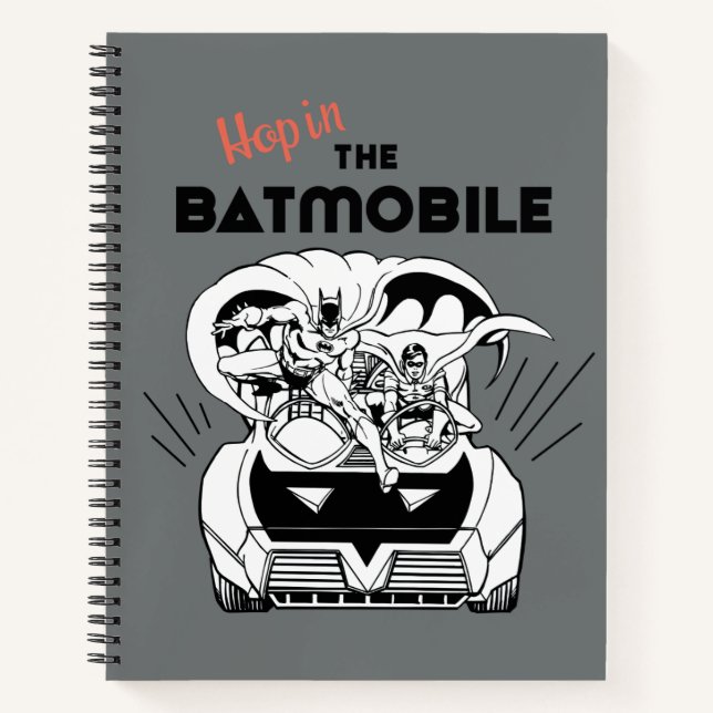 Carnet Accéder au Batmobile (Devant)