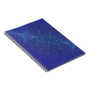 Carnet Acceptation Médaillons de violet violet bleu Ind