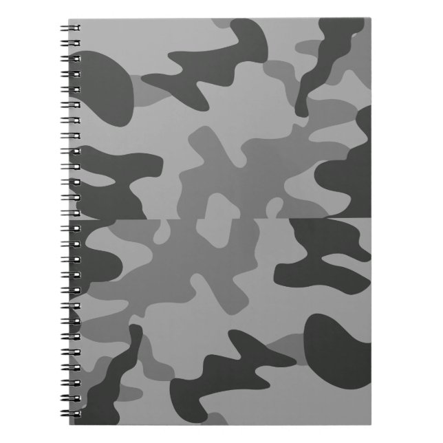 Carnet Accessoires Camouflage Grey (Devant)