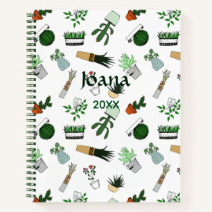 Carnet Accueil Pots Plante Doodart