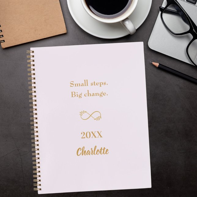 Carnet Acheter une citation motivante or (Créateur téléchargé)