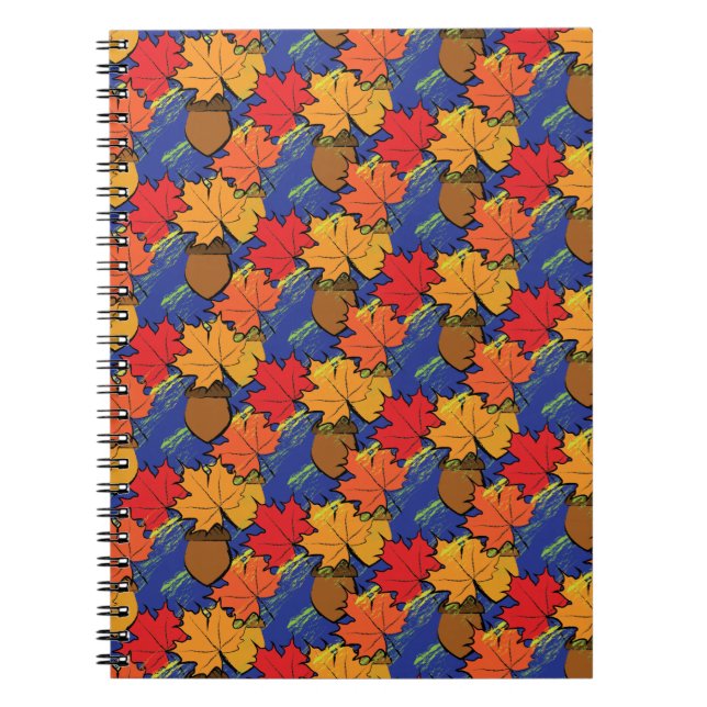 Carnet Acorns et feuille I (Devant)