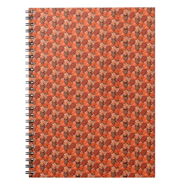 Carnet Acorns et feuille II (Devant)