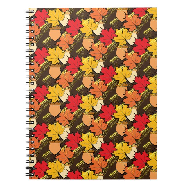 Carnet Acorns et feuille IV (Devant)
