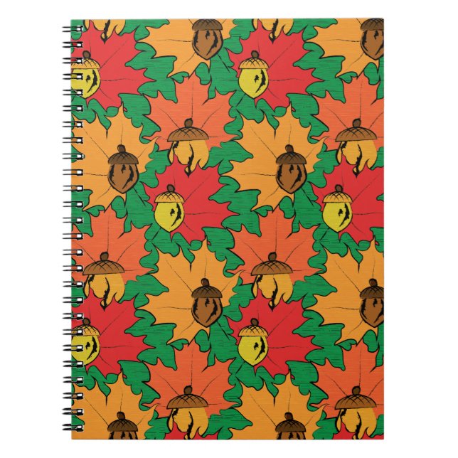 Carnet Acorns et feuille VI (Devant)