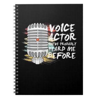 Carnet Acteur vocal avant