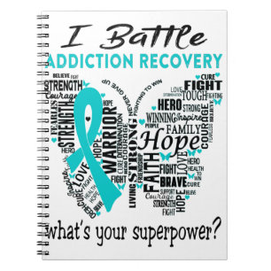 Carnet Addiction Recovery Awareness Month Ribbon