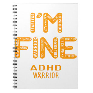 Carnet ADHD Warrior - JE VAIS BIEN