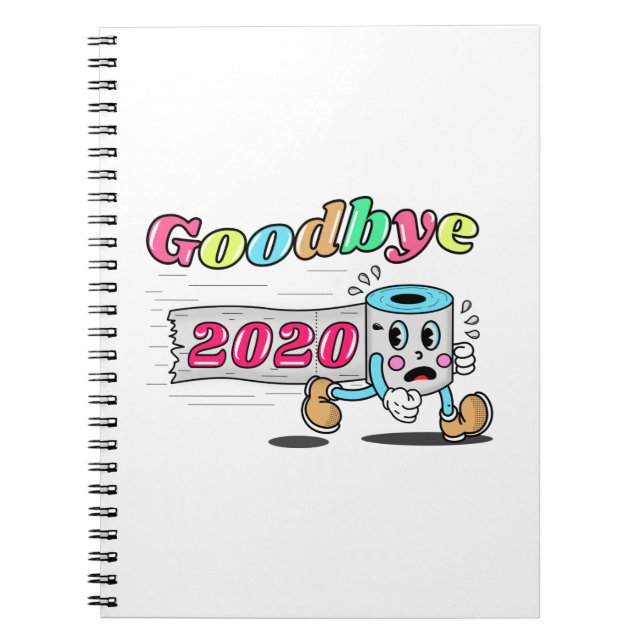 Carnet Adieu 2020 - C’est enfin terminé (Devant)