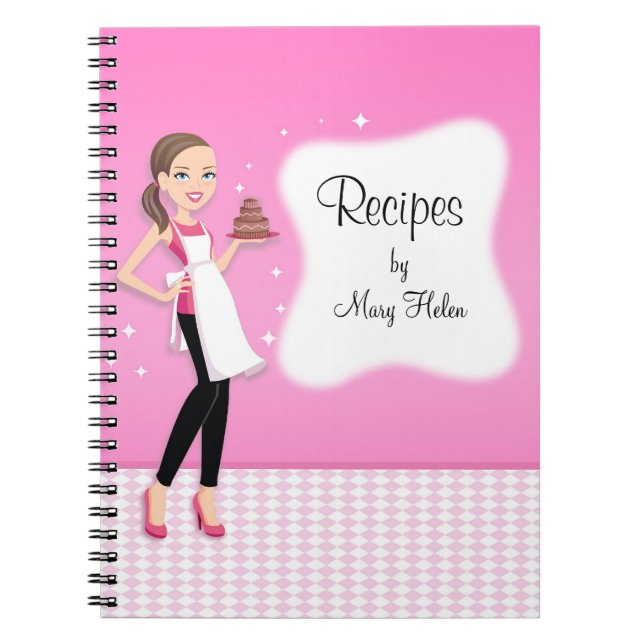 Carnet admirablement illustré de Jounal de recette (Devant)