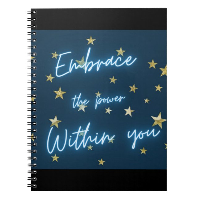 Carnet Adopter le pouvoir intérieur (Devant)