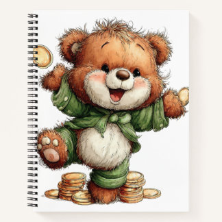 CARNET ADORABLE IRISH THEMED TEDDY BEAR