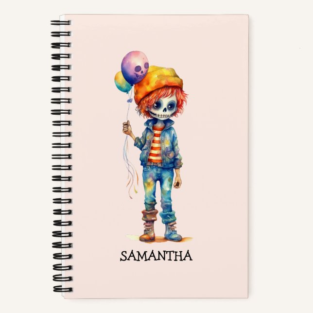 Carnet Adorable Kid Zombie - Jolie Halloween (2) (Recto)