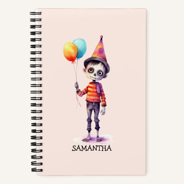 Carnet Adorable Kid Zombie - Jolie Halloween (4) (Recto)