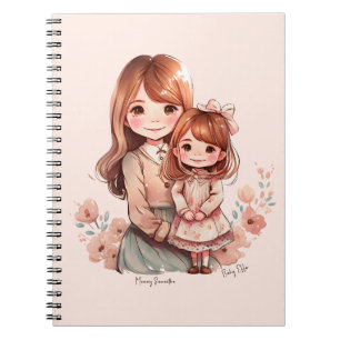 Carnet Adorable maman et fille Bond
