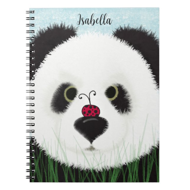 Carnet Adorable Ours De Panda (Devant)