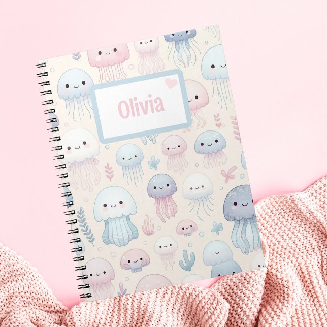Carnet Adorable Parade de méduses (Créateur téléchargé)