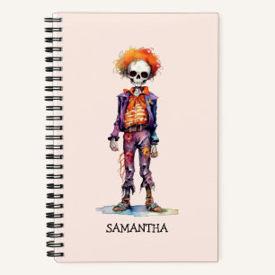 Carnet Adorable Pastel Zombie - Jolie Halloween