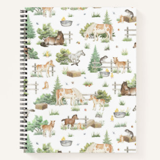 Carnet Adorables petits poneys