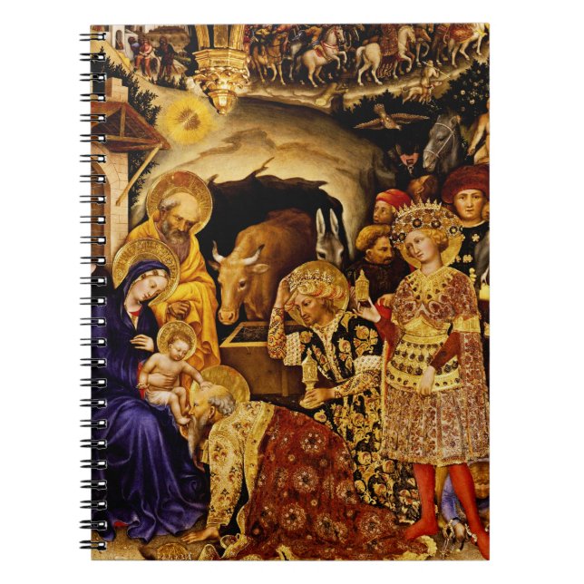 Carnet Adoration des mages de Gentile da Fabriano (Devant)