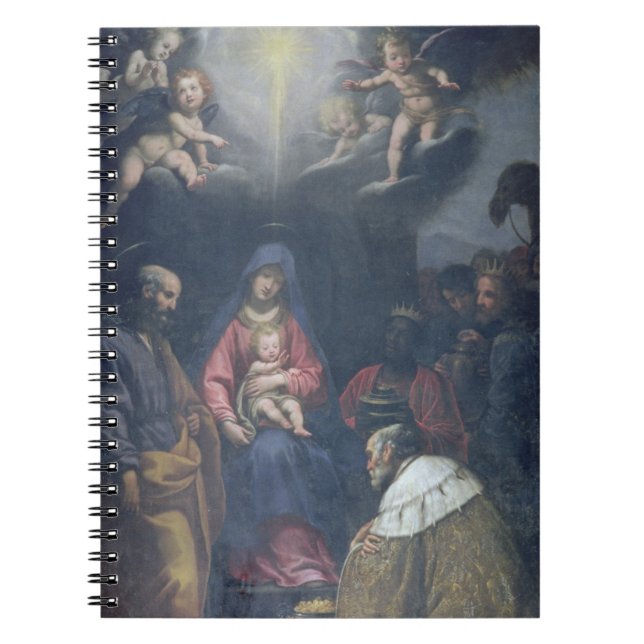 Carnet Adoration des Magi, 1629 (huile sur la toile) (Devant)