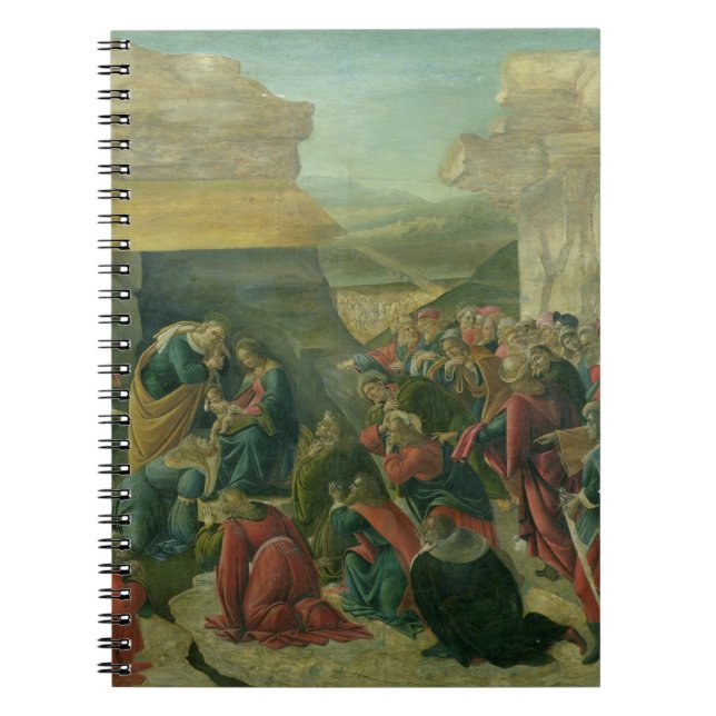 Carnet Adoration des Magi, c.1480 (tempera sur le (Devant)
