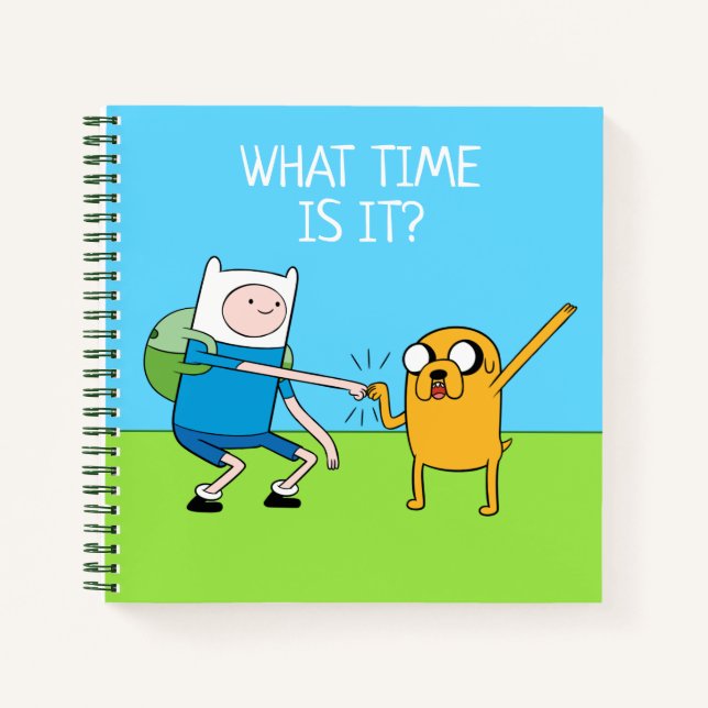 Carnet Adventure | Finn & Jake Fist Bump (Devant)