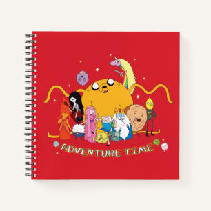 Carnet Adventure Time   Large Jake Group Graphic