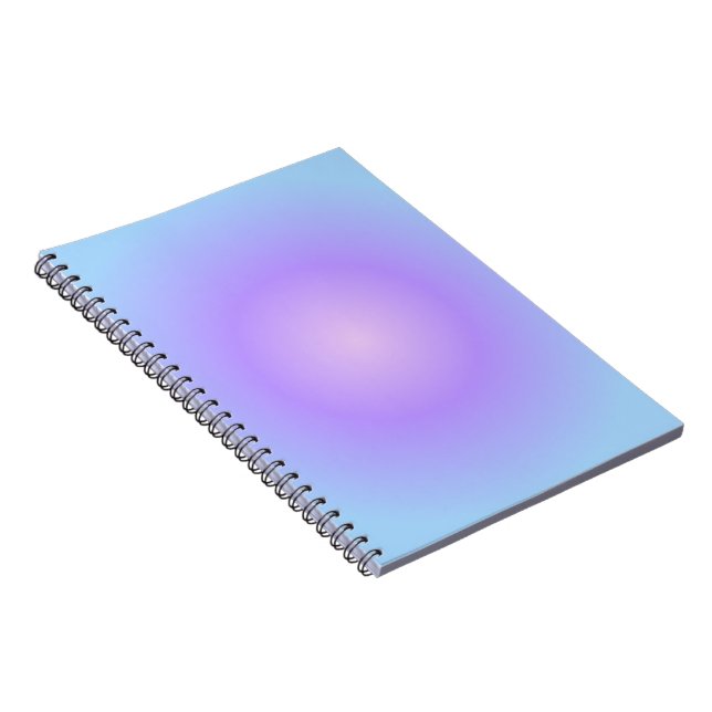 Carnet Aesthetic Lavender Pink Gradient (Côté Droit)