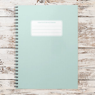 Carnet Aesthetic Soft Pastel Solid Color Composition