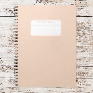 Carnet Aesthetic Soft Pastel Solid Color Composition