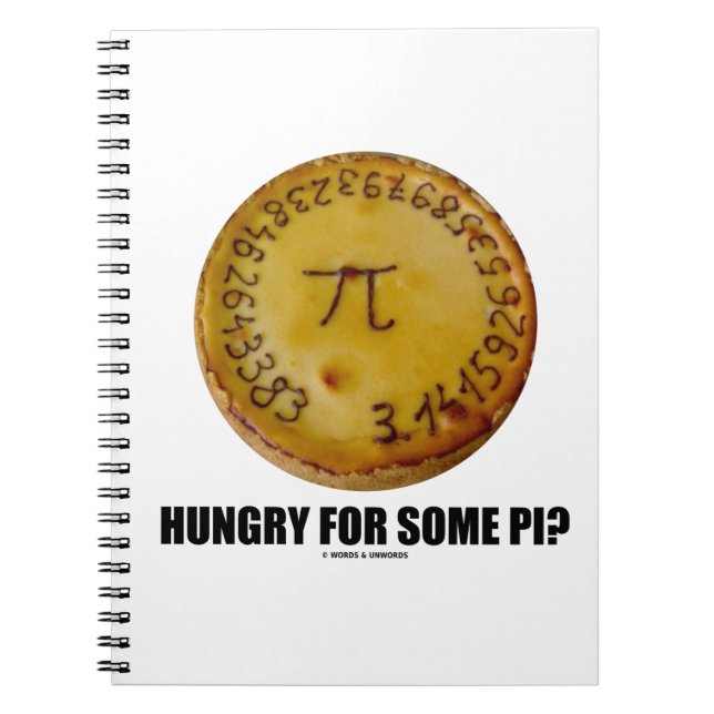 Carnet Affamé pour un certain pi ? (Pi sur l'humour cuit (Devant)