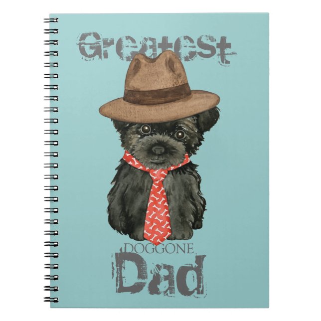Carnet Affenpinscher Papa (Devant)