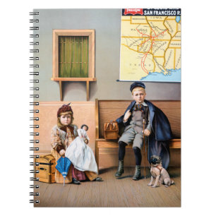CARNET AFFICHE DE CHEMIN DE FER, 1898