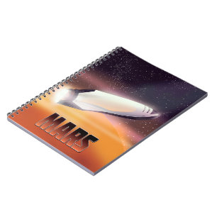 Carnet Affiche de l'espace Mars