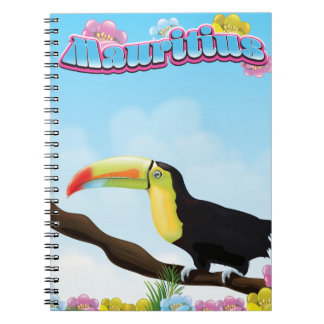Carnet Affiche de voyage à Maurice