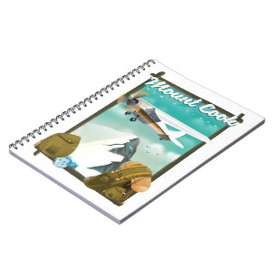 Carnet Affiche de voyage Mount Cook Nouvelle-Zélande