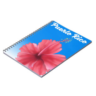 Carnet Affiche de voyage Porto Rico Flor de maga
