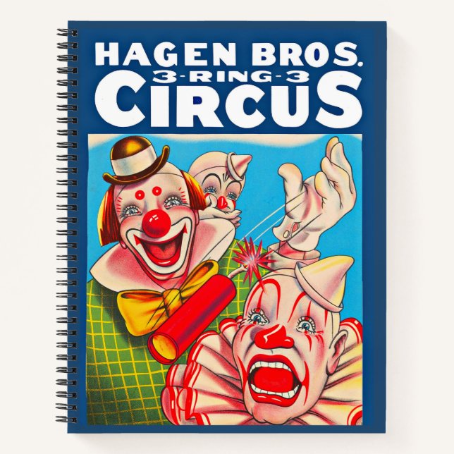 Carnet Affiche du cirque Hagen Brothers dans les années 1 (Devant)